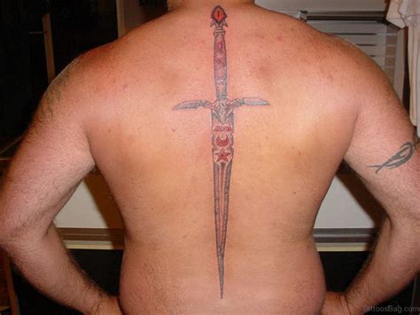 40 Elegant Sword Tattoos For Back - Tattoo Designs – TattoosBag.com