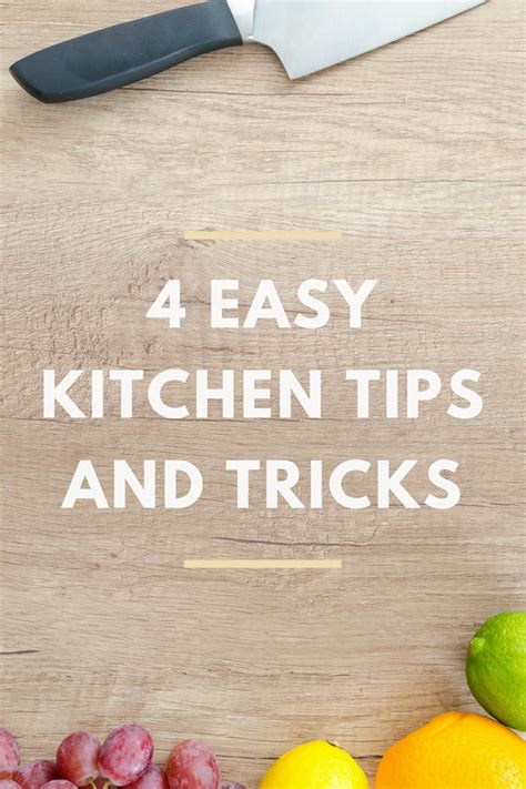 4 Easy Kitchen Tips and Tricks You Need to Try Right Now | Foodgressing