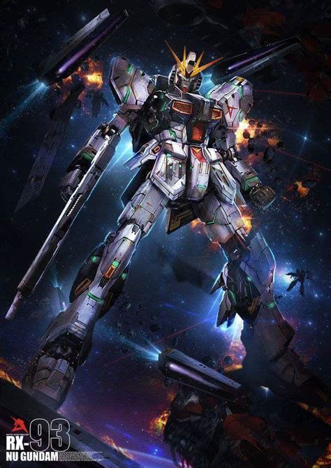 Nu Gundam Wallpapers - Top Free Nu Gundam Backgrounds - WallpaperAccess