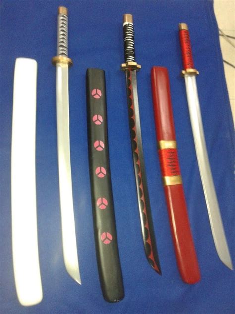 Cosplay One Piece Roronoa Zoro swords by CorvidNest on Etsy