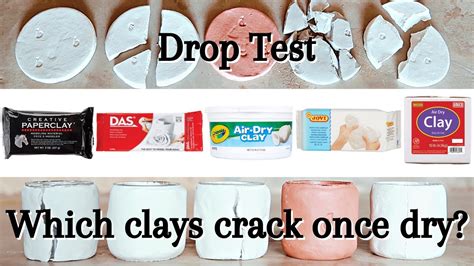 BEST and WORST AIR DRY CLAYS!?! | Testing 5 Clays (Amaco, Creative ...