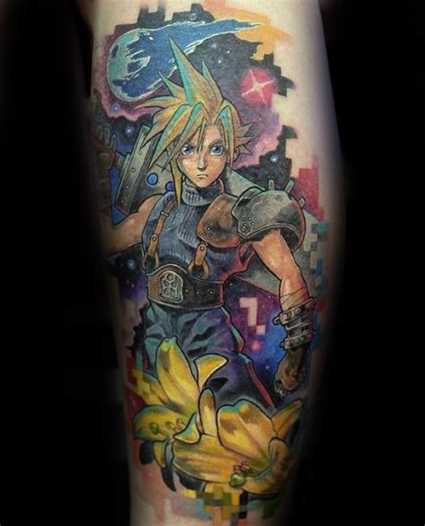 final fantasy tattoo cloud - Spesh Online Diary Art Gallery