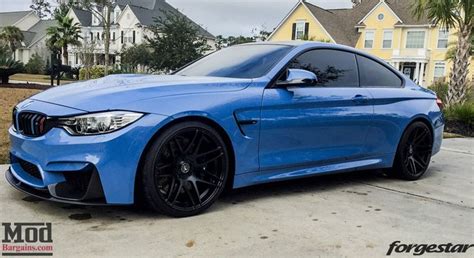 BMW F82 M4 Forgestar F14 20x95 20x11 Gloss Black Wheels