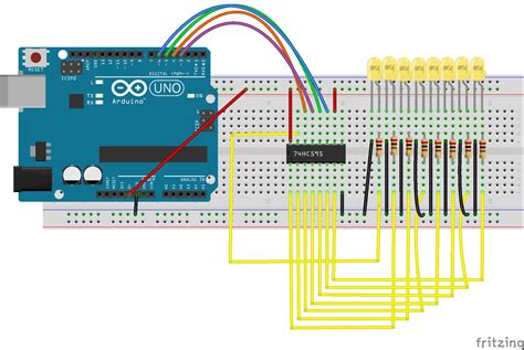 Arduino lesson – 74HC595 « osoyoo.com