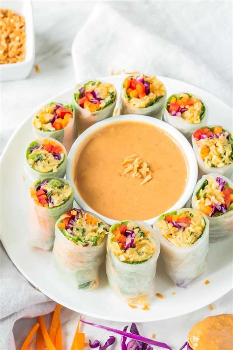 Homemade Rice Paper Rolls Recipe (Summer Rolls) » LeelaLicious