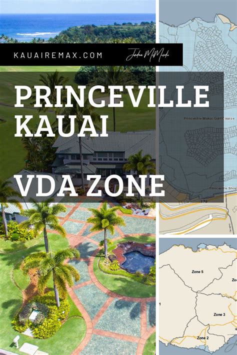 Princeville Kauai VDA MAP | Kauai, Princeville kauai, Princeville