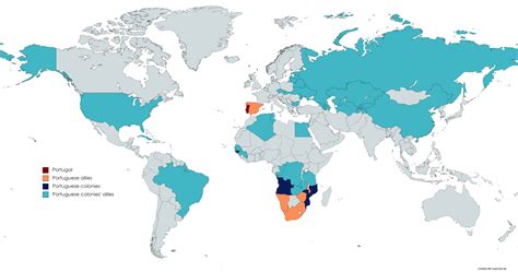 Countries involved in the Portuguese Colonial War : r/Maps