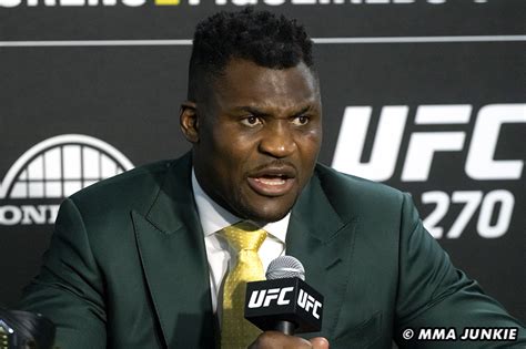 francis ngannou post fight ufc 270 4 | MMA Junkie