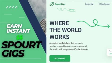 SpourtGigs Overview | How to Sign Up | How to Complete Tasks on SproutGigs - YouTube