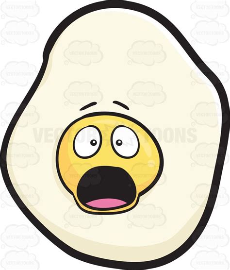 Shocked And Startled Sunny Side Up Egg Emoji | Egg emoji, Emoji, Sunnies