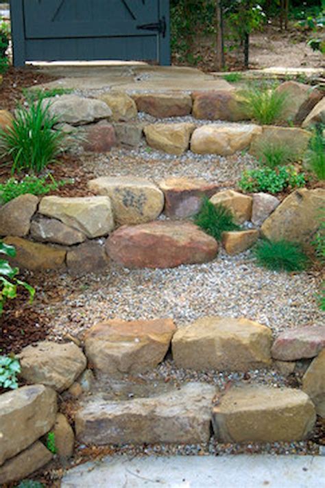 Top 100 stepping stones pathway remodel ideas (23 | Rock garden design, Garden stairs, Garden steps