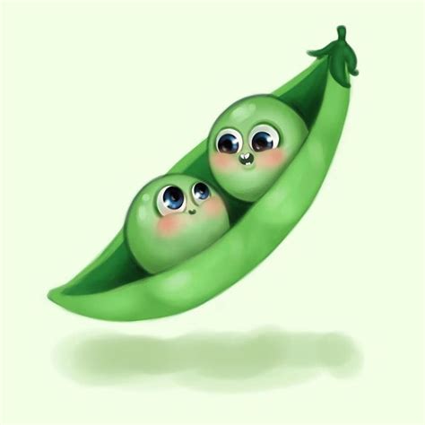 Two peas in a pod 😊💕 #picoftheday #digitaldrawing #instaart #drawing # ...