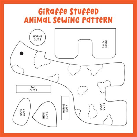 Free Printable Stuffed Animal Patterns