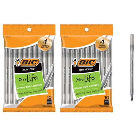 71% off BiC Round Stick Ballpoint Pen - 10 Count - Deal Hunting Babe