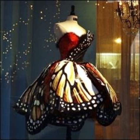 Fashion Forward Iconic Monarch Butterfly Dress by Luly Yang | hubpages