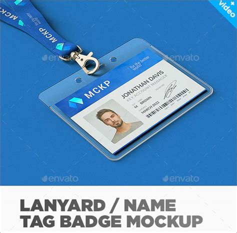 Name Badge Mockups | 23+ Free PSD Downloads | Templateupdates