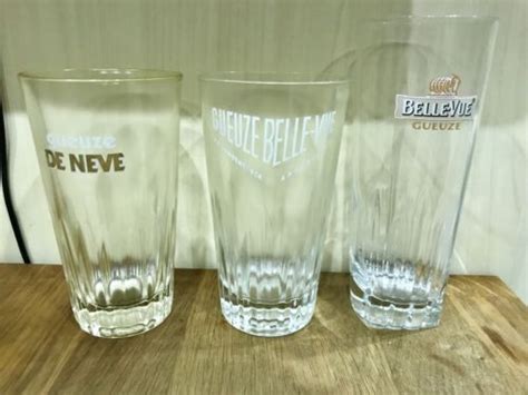 Vintage Gueuze Lambic Belgian Beer Glasses -- Antique Price Guide ...