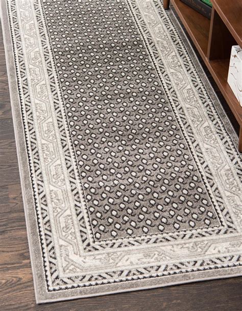 Gray 85cm x 300cm Tribeca Runner Rug | AU Rugs