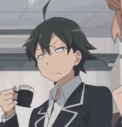 Anime Coffee GIF - Anime Coffee Drinking - Discover & Share GIFs