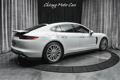 Used 2018 Porsche Panamera 4S Sedan MSRP $124,400+ White LOADED Perfect 20s Wheels! For Sale ...