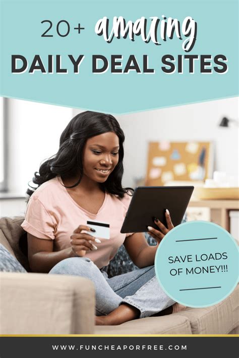 20+ Deal Sites That Will Save You a TON of Money - Fun Cheap or Free