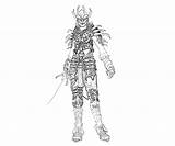 Skyrim Coloring Pages  ErienenOdom sketch template