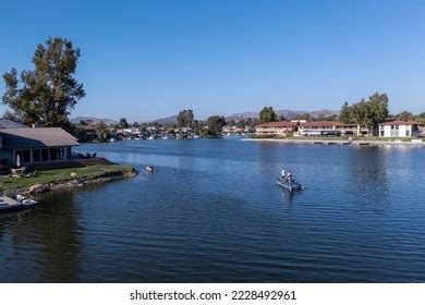 Westlake Village California Aerial Houses On Stock Photo 2228492961 ...