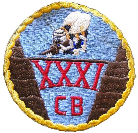 WW2 31st Naval Construction Battalion patch - NAVY, COAST GUARD AND ...