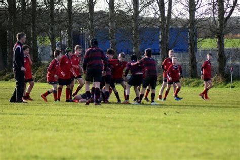 SHOTS LIVE !!!!!!! Belfast Royal Academy & Ballyclare High School Rugby U13s ...