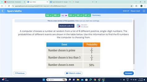 Student Portal Homework Sparx Maths Sparx | StudyX