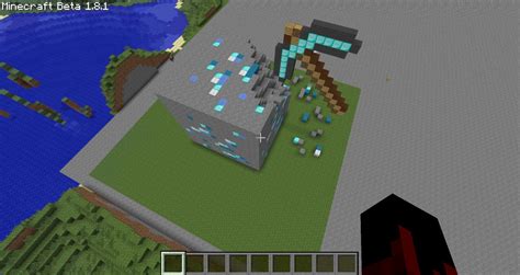 Mining Diamond Ore Minecraft Map