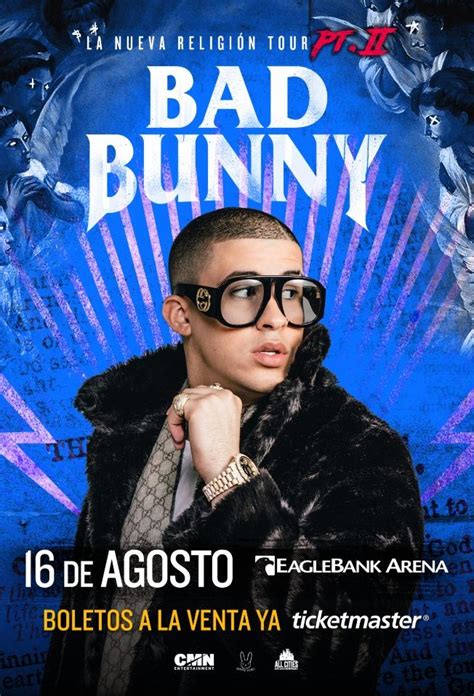 Bad Bunny - La Nueva Religion Tour | Tickeri - concert tickets, latin tickets, latino tickets ...