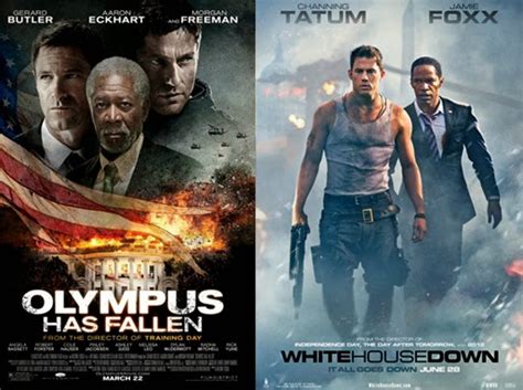 CommentaramaFilms: Olympus Has Fallen (2013) vs. White House Down (2013)