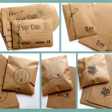 50 custom logo envelopes by augiet on Etsy