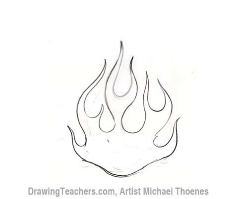 How to Draw Flames