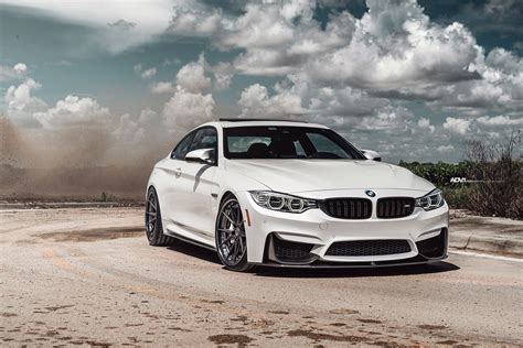 Modern- Looking White BMW 4-Series on ADV.1 Wheels — CARiD.com Gallery