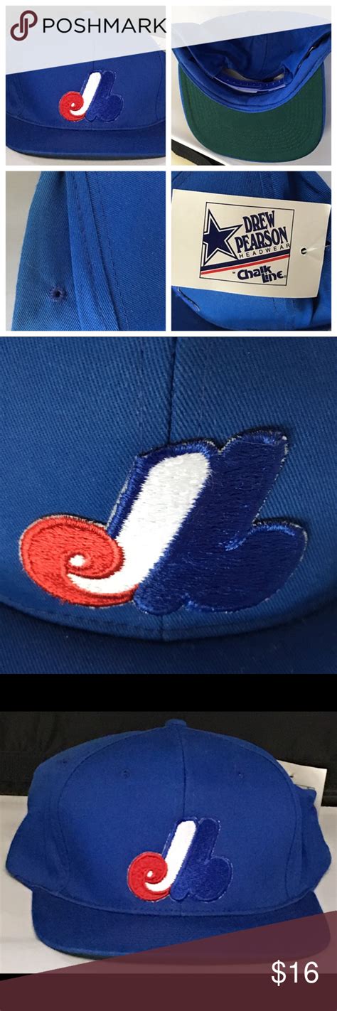 Montreal Expos MLB Vintage SnapBack Cap Hat Blue | Hats vintage, Clothes design, Fashion design