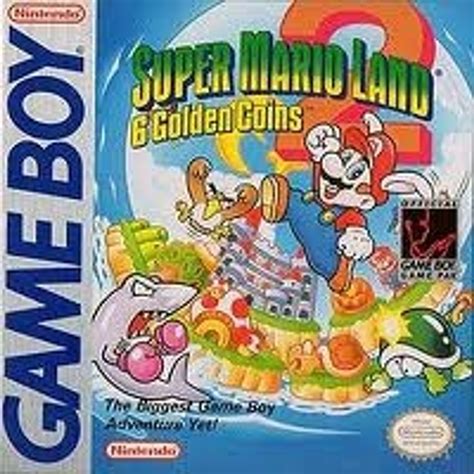 Super Mario Land 2: 6 Gold Coins Nintendo GameBoy Game For Sale