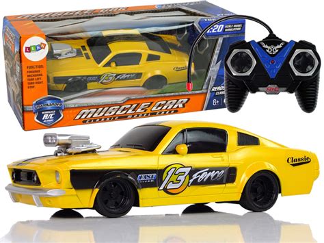 Remote Control Sports Car Classic 1:20 Yellow Pilot | Toys \ R/C vehicles \ Sportowe R/C