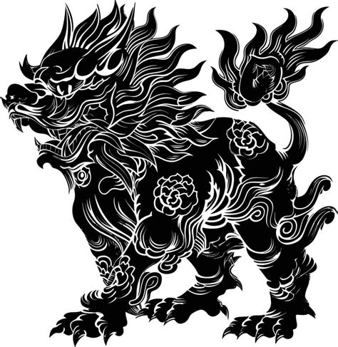 Chinese Dragon Black And White Vector Art, Icons, and Graphics for Free ...