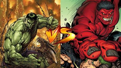 Red Hulk vs. Hulk: Who Would Win & Why?