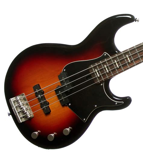 Basses : Yamaha BBP34 Electric Bass Guitar - 4 String - Sunburst ...