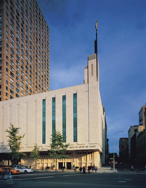 Manhattan New York Temple Exterior