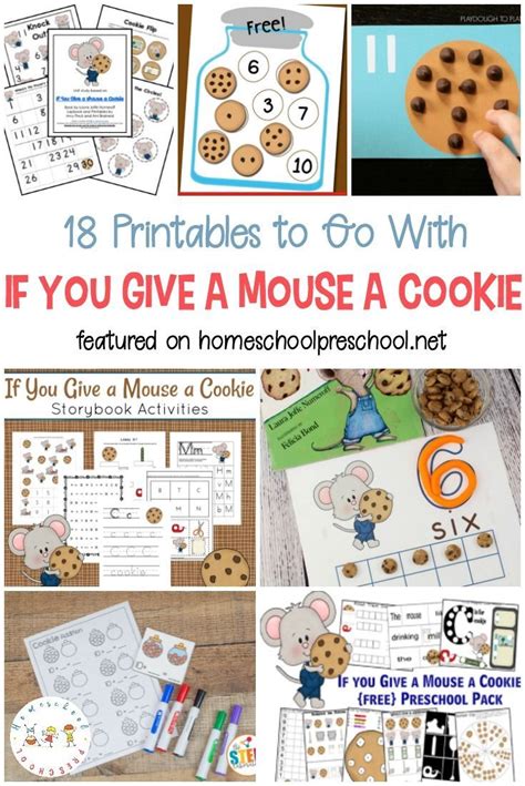 If You Give a Mouse a Cookie Printables! | Preschool activities, Mouse a cookie, Preschool ...