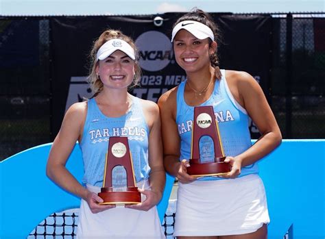 UNC's Fiona Crawley and Carson Tanguilig Win NCAA Doubles Championship ...