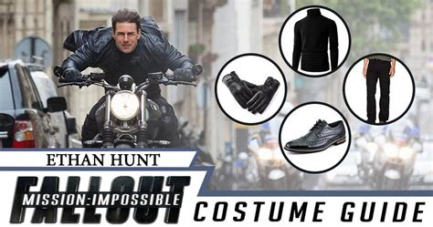 Ethan Hunt Tom Cruise Mission Impossible 6 Fallout Costume