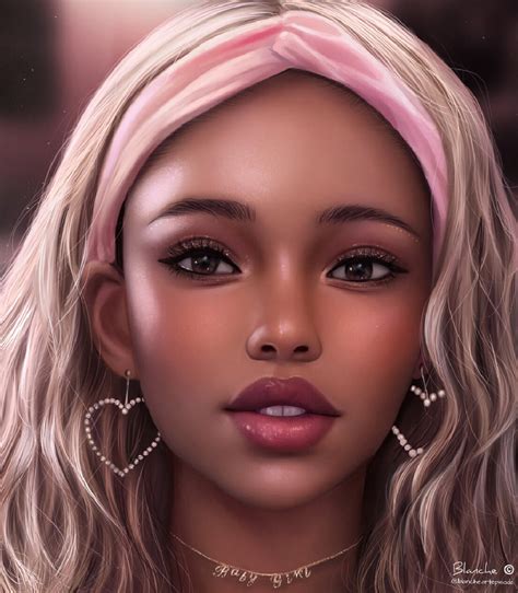 ArtStation - Tumblr girl (digital artwork)