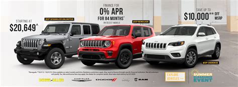 New Chrysler Dodge Jeep Special Offers | Caldwell’s Best Deals