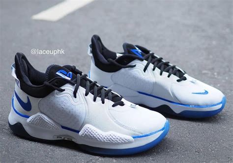 PS5 x Nike PG5 sneakers launched in blue and white colors to complement the PS5 console theme ...