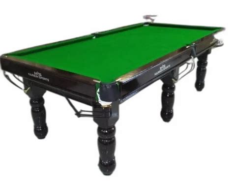 Brown Solid Wood Snooker Pool Table at ₹ 195000/piece in Meerut | ID ...